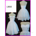 hot sell sleeveless bridesmaid dress fashion Guangdong latest wedding dress